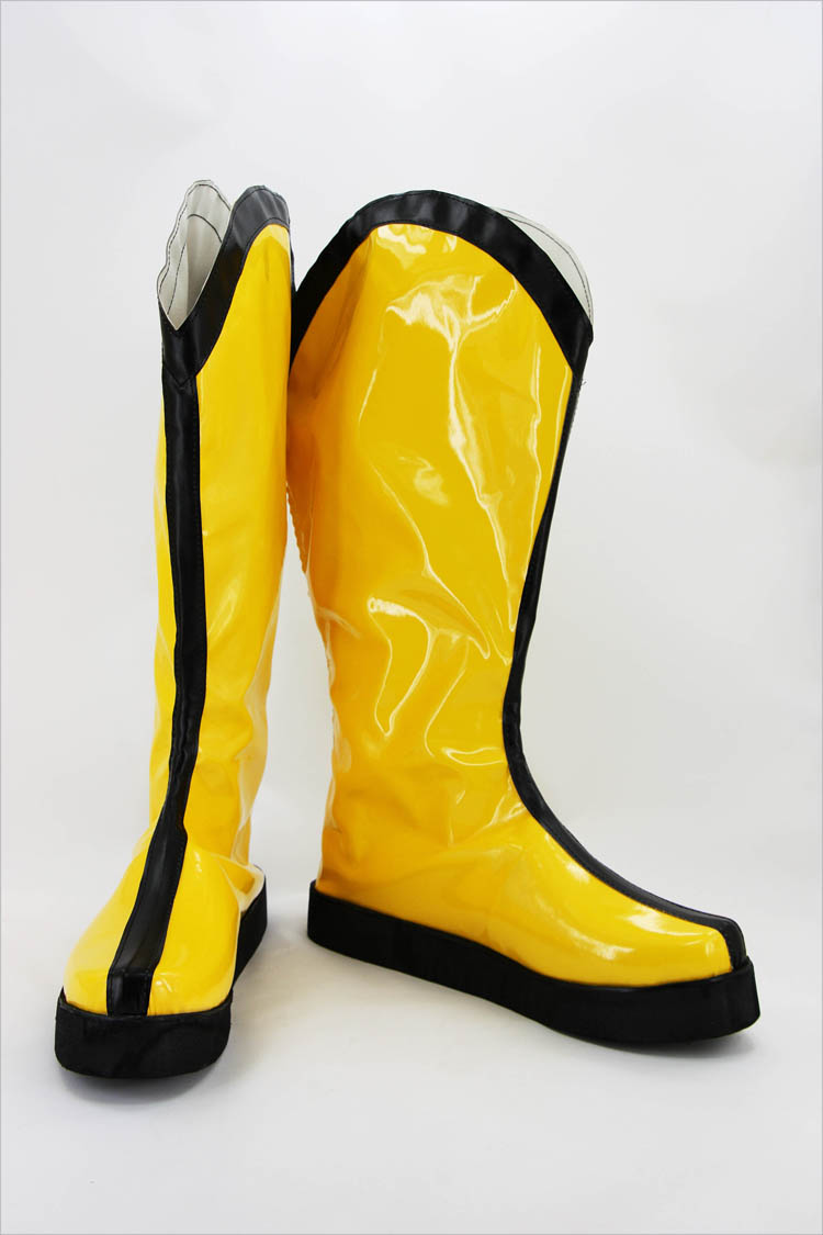 ★X-Men Wolverine コスプレブーツ 靴 イエロー cosplay 変装 仮装 豪華/華麗/高品質 サイズオーダー ハロウイン